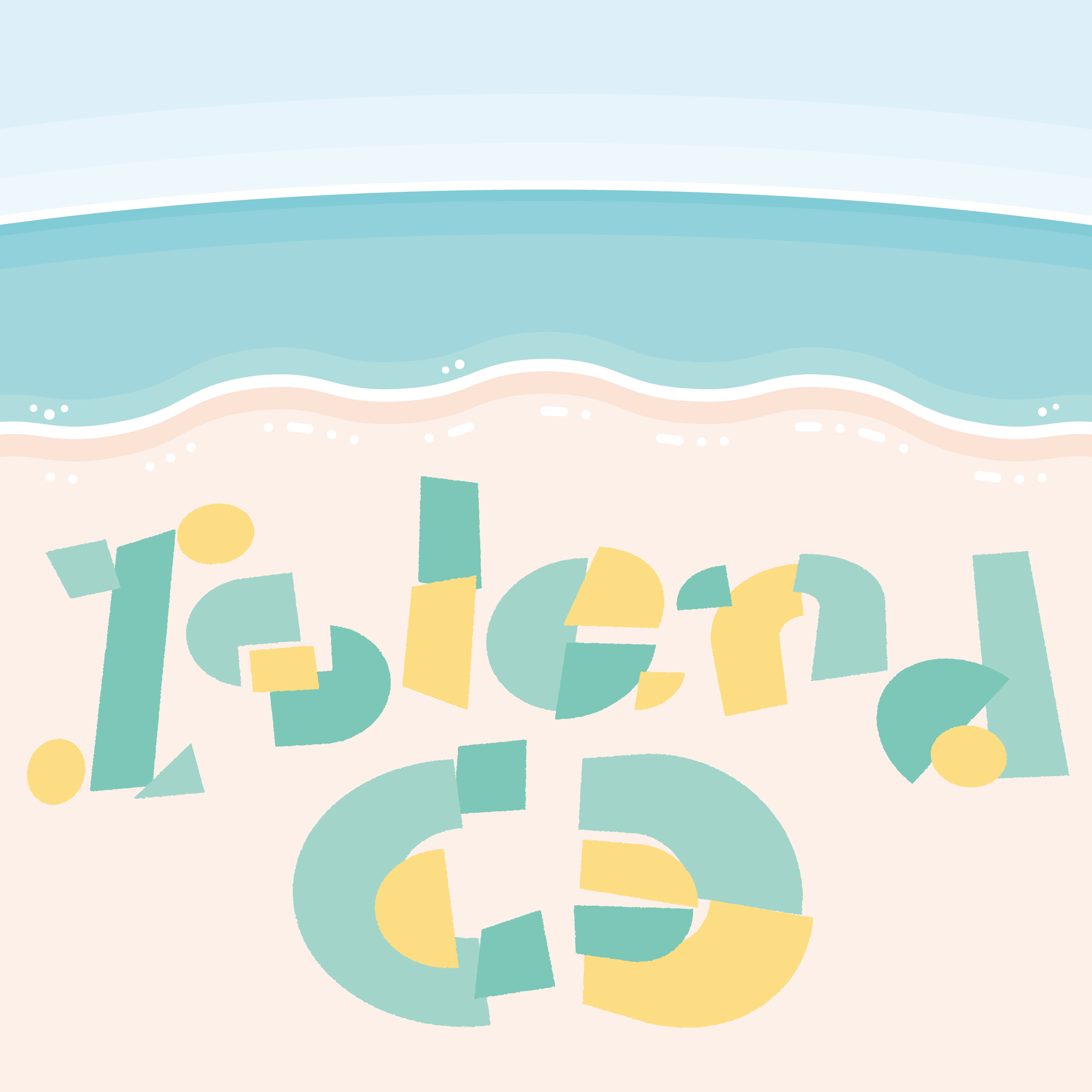 ホフディラン Island CD　ジャケット